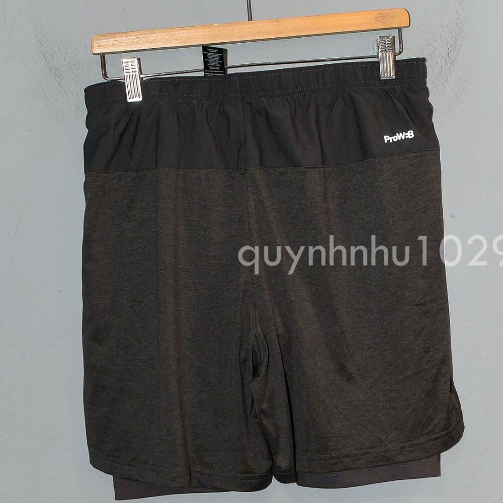 Spyder Men's tech Knit short in dark gray - Picture 4 of 9